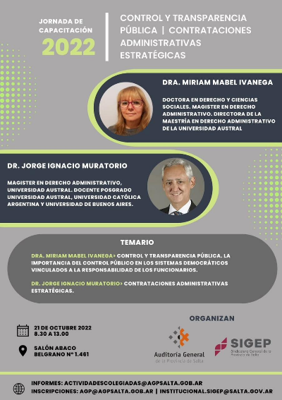 CAPACITACIÓN SOBRE CONTROL PÚBLICO Y CONTRATACIONES